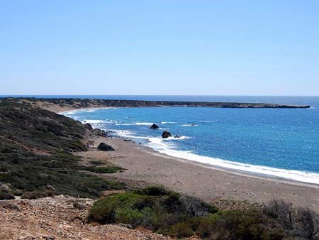 Kato Paphos sunny winter in January